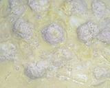 春キャベツと豆腐ハンバーグつみれのスープ作り方7写真