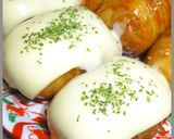 男のロマンだ！肉巻きおにぎりチーズのせ！作り方20写真