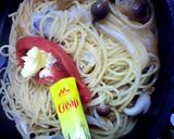 ☆クリープでたらこベーコンしめじスパ☆作り方3写真