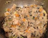 鶏挽肉のヘルシー和風ハンバーグ作り方2写真