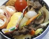 焼肉弁当作り方5写真