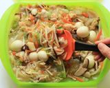 1/3日分野菜！レンチン八宝菜作り方6写真