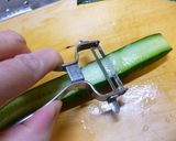 前菜　きゅうりの竜巻作り方1写真
