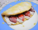 ヨーグルトクリームのオムレット♪作り方11写真