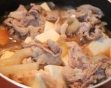 めんつゆだけで♪簡単すぎるお手軽肉豆腐作り方3写真
