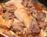 めんつゆだけで♪簡単すぎるお手軽肉豆腐作り方4写真