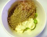 ☆枝豆ゴロゴロ☆　胡麻風味和トースト作り方3写真