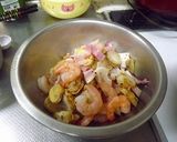 カルボ仕立てのシーフードパスタ作り方10写真