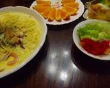 カルボ仕立てのシーフードパスタ作り方23写真