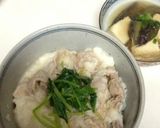豚とろろ丼+一品作り方6写真