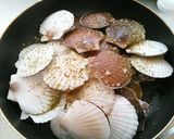 帆立稚貝の洋風酒蒸し♡作り方2写真