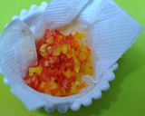 キラキラチーズと野菜のキューブサラダ作り方2写真