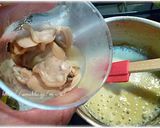 鯛のポワレ。ハマグリソースとイチゴソース作り方14写真