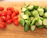 海苔と麺つゆの＊和風アボカドサラダ作り方2写真