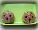 簡単キャラ弁：ダッフィーとシェリーメイ作り方14写真
