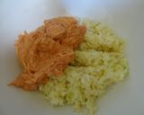 筍のとろ～りふわふわつくね　甘酢あんかけ作り方1写真