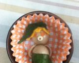 キャラ弁　ゼルダ（デクナッツ）作り方1写真