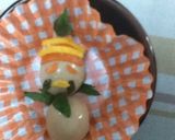 キャラ弁　ゼルダ（デクナッツ）作り方2写真