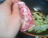 ﾌﾗｲﾊﾟﾝ1つで ”焼肉” 焼きうどん作り方5写真