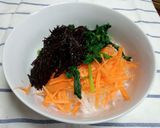 ほうれん草とひじきと大根のサラダ作り方5写真