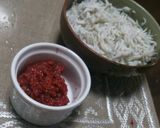 簡単＊しらす梅パスタ＊作り方1写真