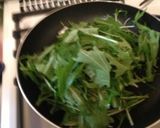 大好き水菜♡とツナの炒めサラダ(^ ^)作り方1写真