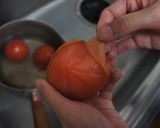 まるごとトマトをぷるぷる白ワインジュレで作り方2写真