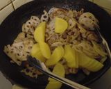 たくあんとレンコンの炒め物作り方5写真