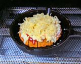 メンチカツのチーズ焼き作り方5写真
