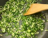 葉っぱもおいしい大根菜炒飯作り方2写真