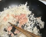 大根とツナのきんぴら作り方2写真