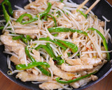 鶏むね肉とモヤシのとろとろ中華炒め🤩作り方5写真