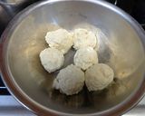 鶏だんごふわふわ鍋作り方4写真