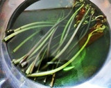 重曹を使ったわらびのアク抜きの方法作り方5写真