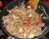 サイコロ肉の豚キムチ丼作り方2写真