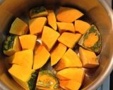 かぼちゃの醤油麹煮♪作り方1写真
