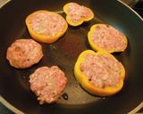 パプリカの肉詰め作り方5写真
