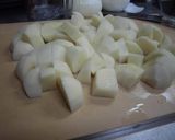 新玉ねぎで作るジャーマンポテト作り方2写真