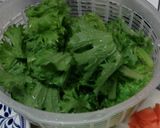 わさび菜とほうれん草のチャーハン作り方3写真