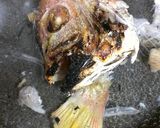 たい焼きトーストリメイク☆残り半身の鯛飯作り方1写真