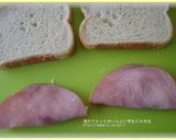 ハムタマゴサンド T&T風★海外で日本食作り方3写真