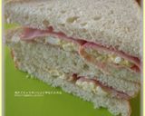 ハムタマゴサンド T&T風★海外で日本食作り方6写真