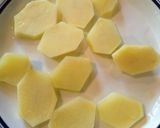 ポテトのパプリカチーズ焼き作り方1写真