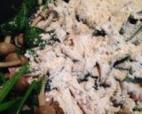 簡単にほうれん草のクリームパスタ作り方4写真