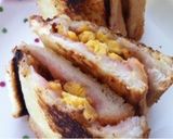朝食に！ 苺ジャムと卵のホットサンド作り方7写真