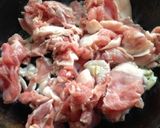 小松菜と豚肉のマヨ炒め作り方2写真