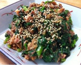 さば缶の青野菜和え作り方6写真