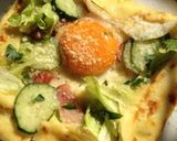 クレープのお食事ガレット作り方6写真