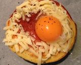 パンケーキリメイク★クロックマダム風作り方3写真