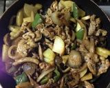 フライパンで！炒めるヨーグルトカレー♪作り方3写真